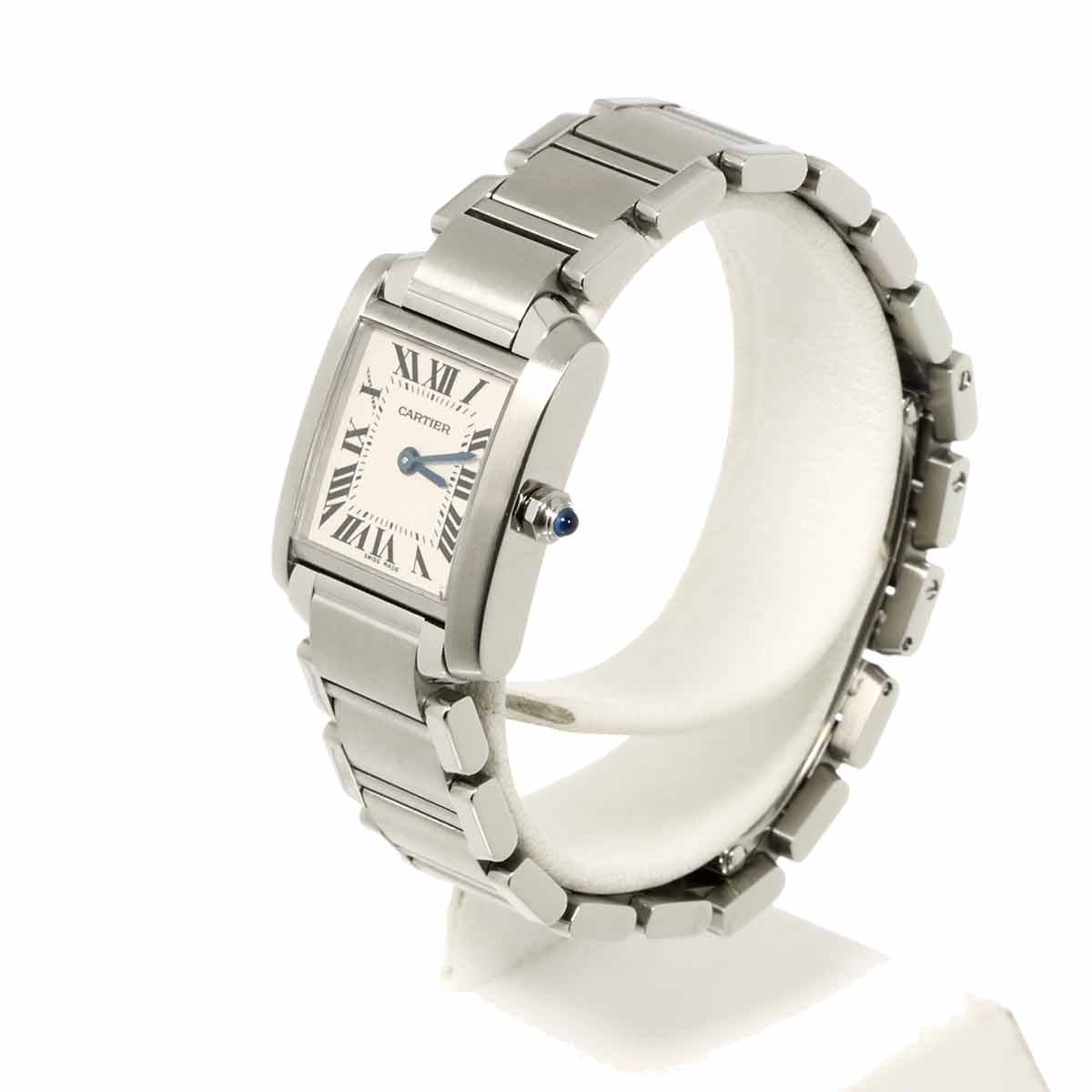 Tank Francaise SM W51008Q3 Quartz Cream Dial Ladies Watch