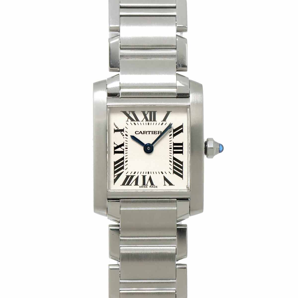 Tank Francaise SM W51008Q3 Quartz Cream Dial Ladies Watch