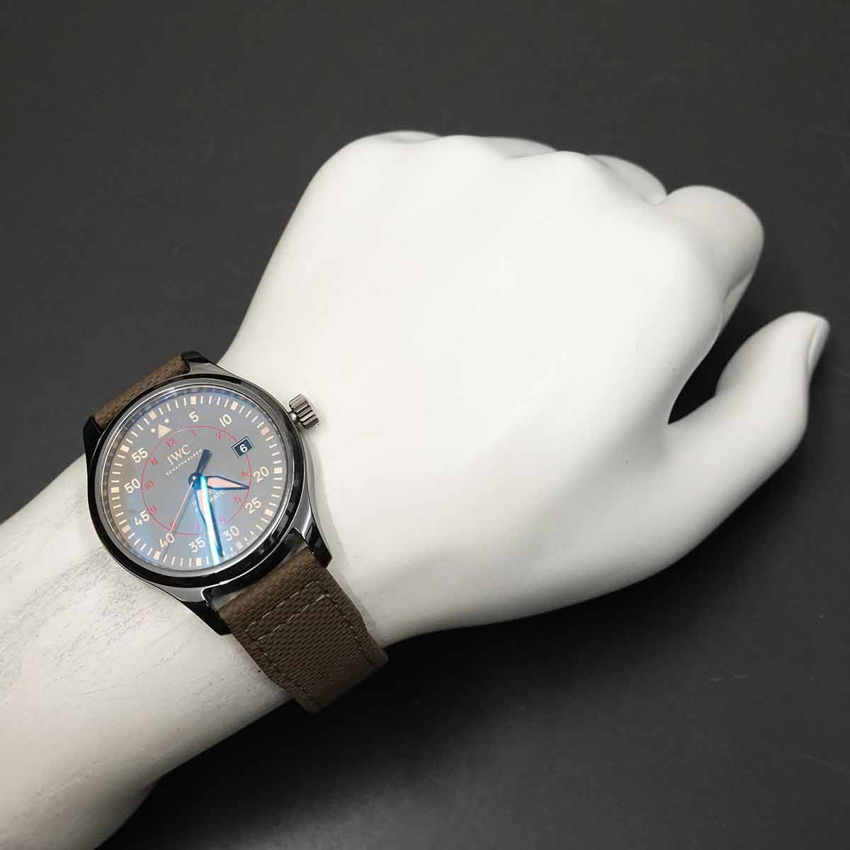 Pilot Watch MarkXVIII TOP GUN IW324702 Automatic Gray Dial Mens