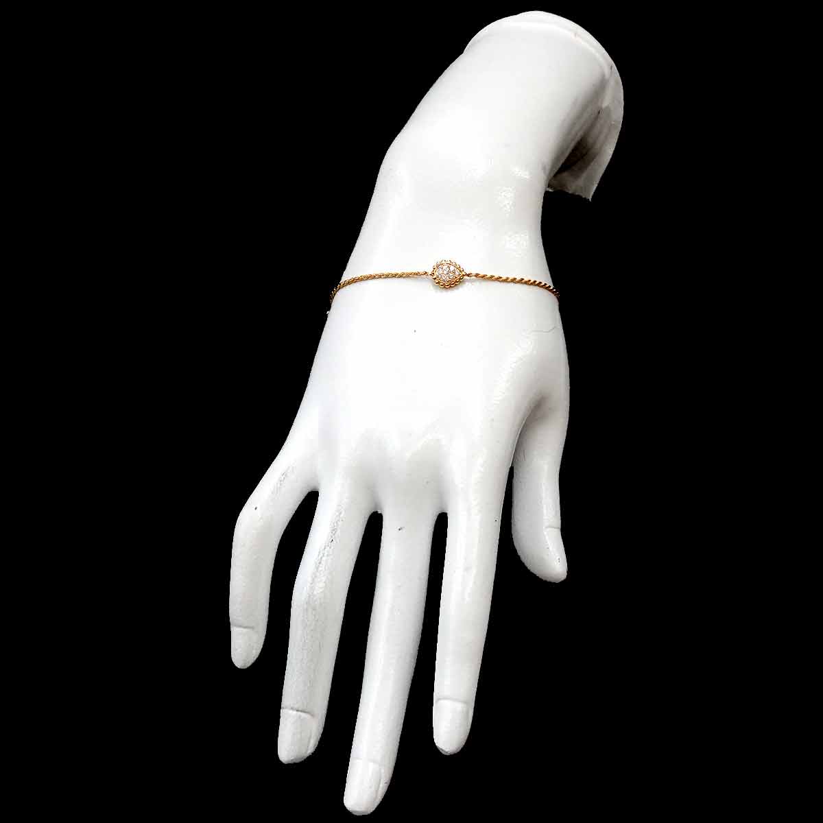 Serpent Boheme Diamond Bracelet XS 18K YG 750 Size:17.5