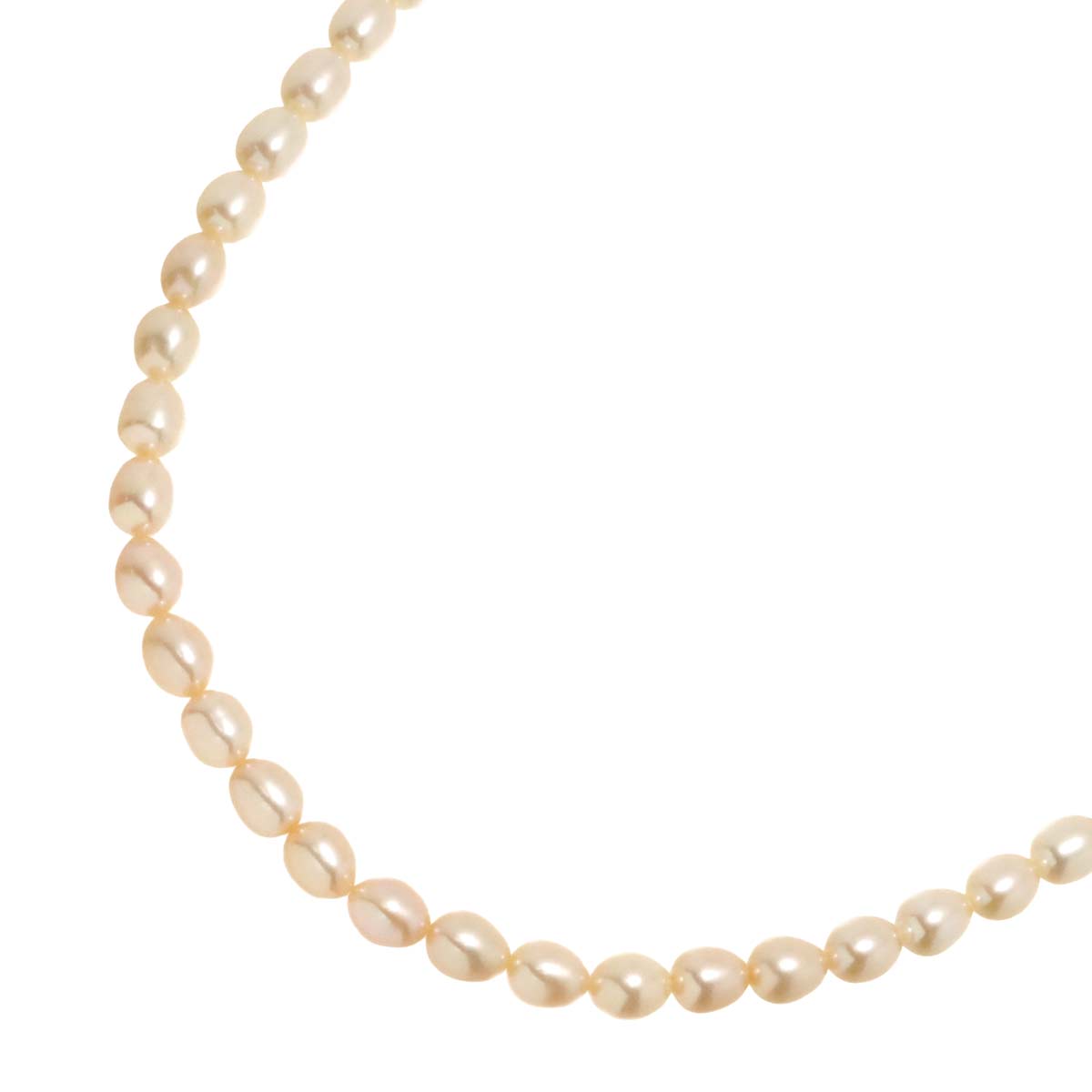 Freshwater cultured pearl Necklace 18K YG 750