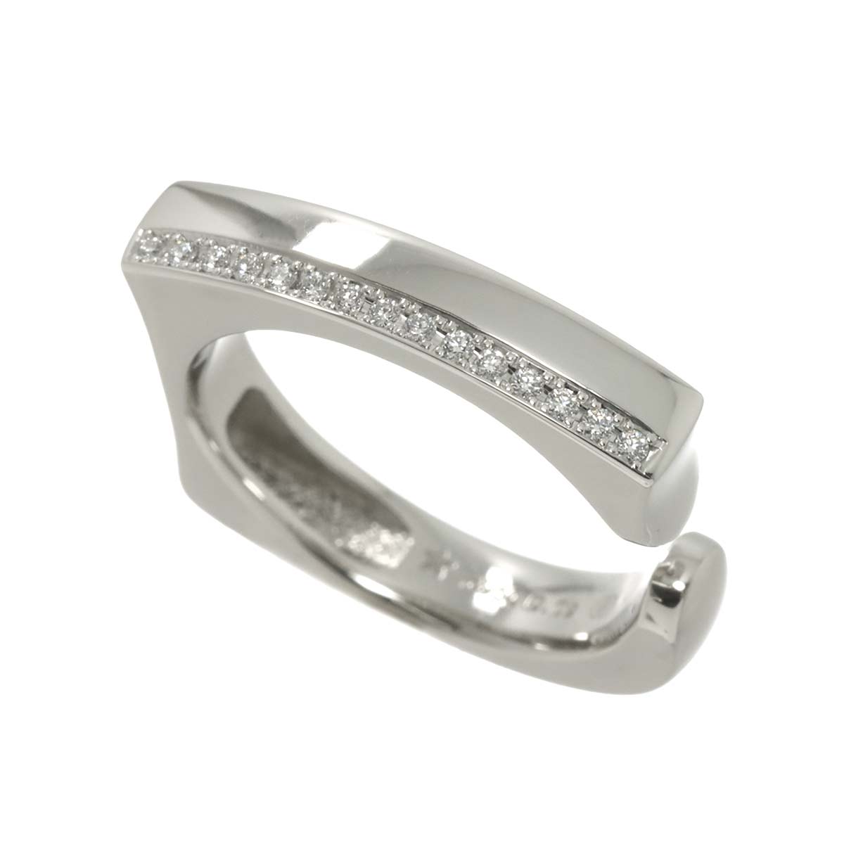 Diamond 0.09ct Ring Platinum size8.25(US)