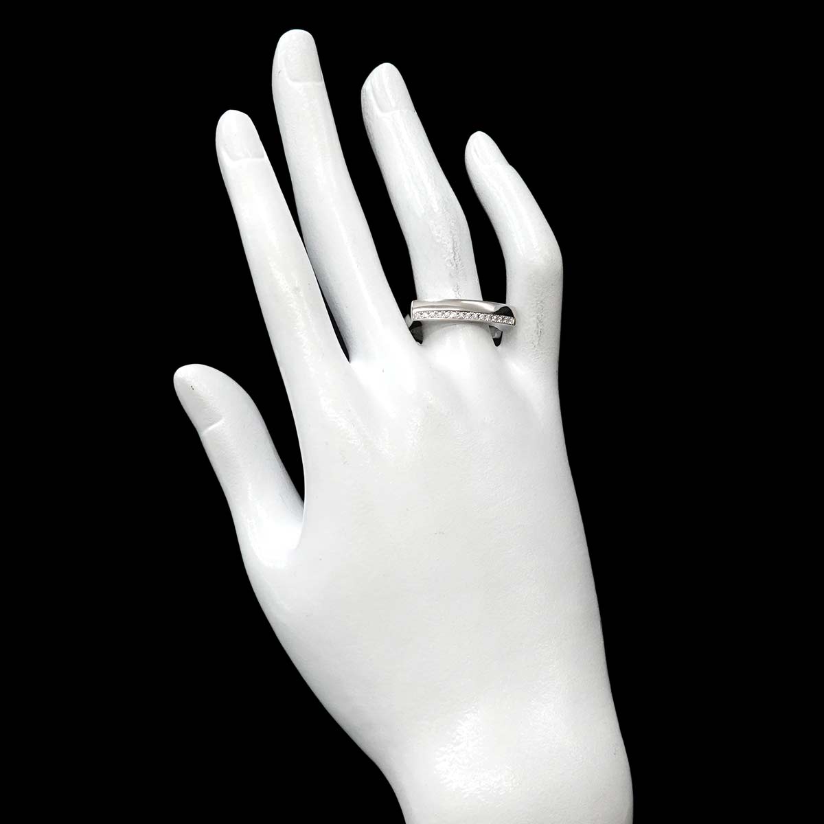 Diamond 0.09ct Ring Platinum size8.25(US)