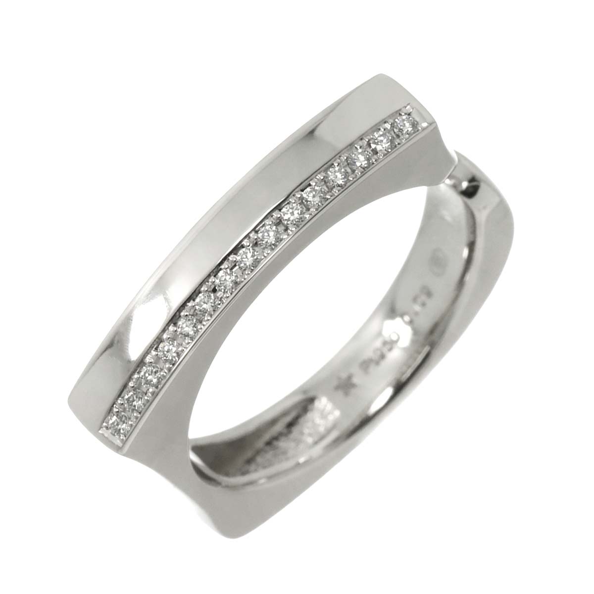 Diamond 0.09ct Ring Platinum size8.25(US)