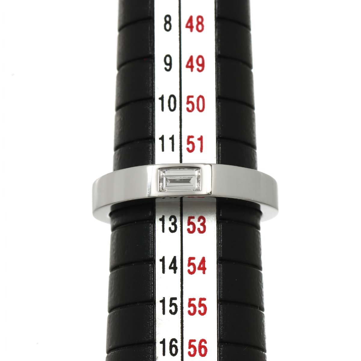 Diamond Ring Pt Platinum size6(US)