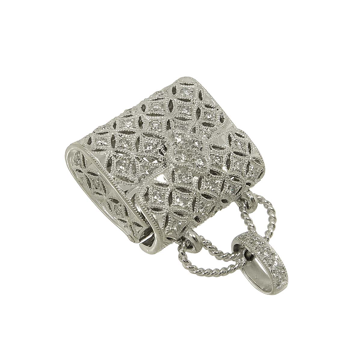 Diamond 0.50ct Pendant Top Pt Platinum