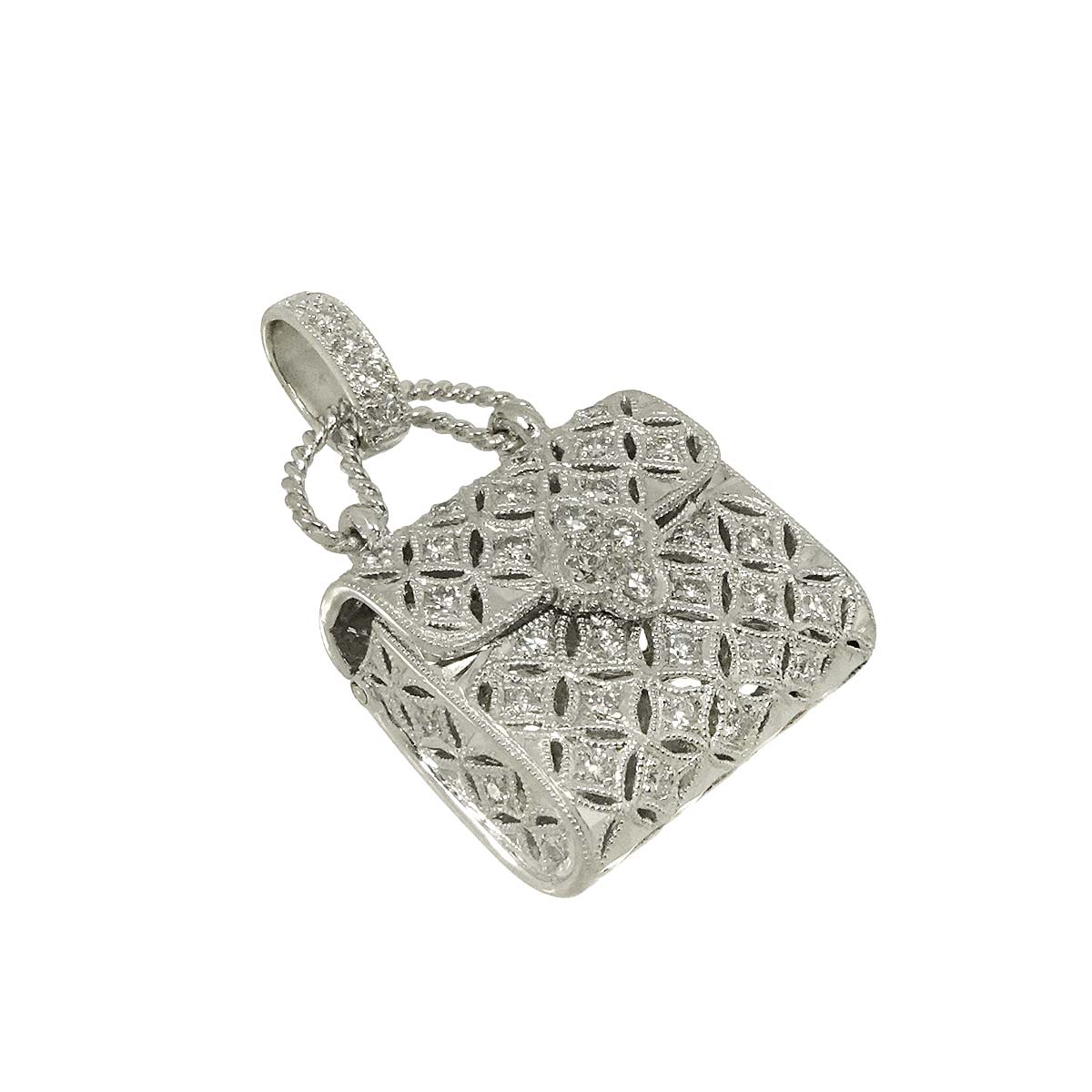 Diamond 0.50ct Pendant Top Pt Platinum