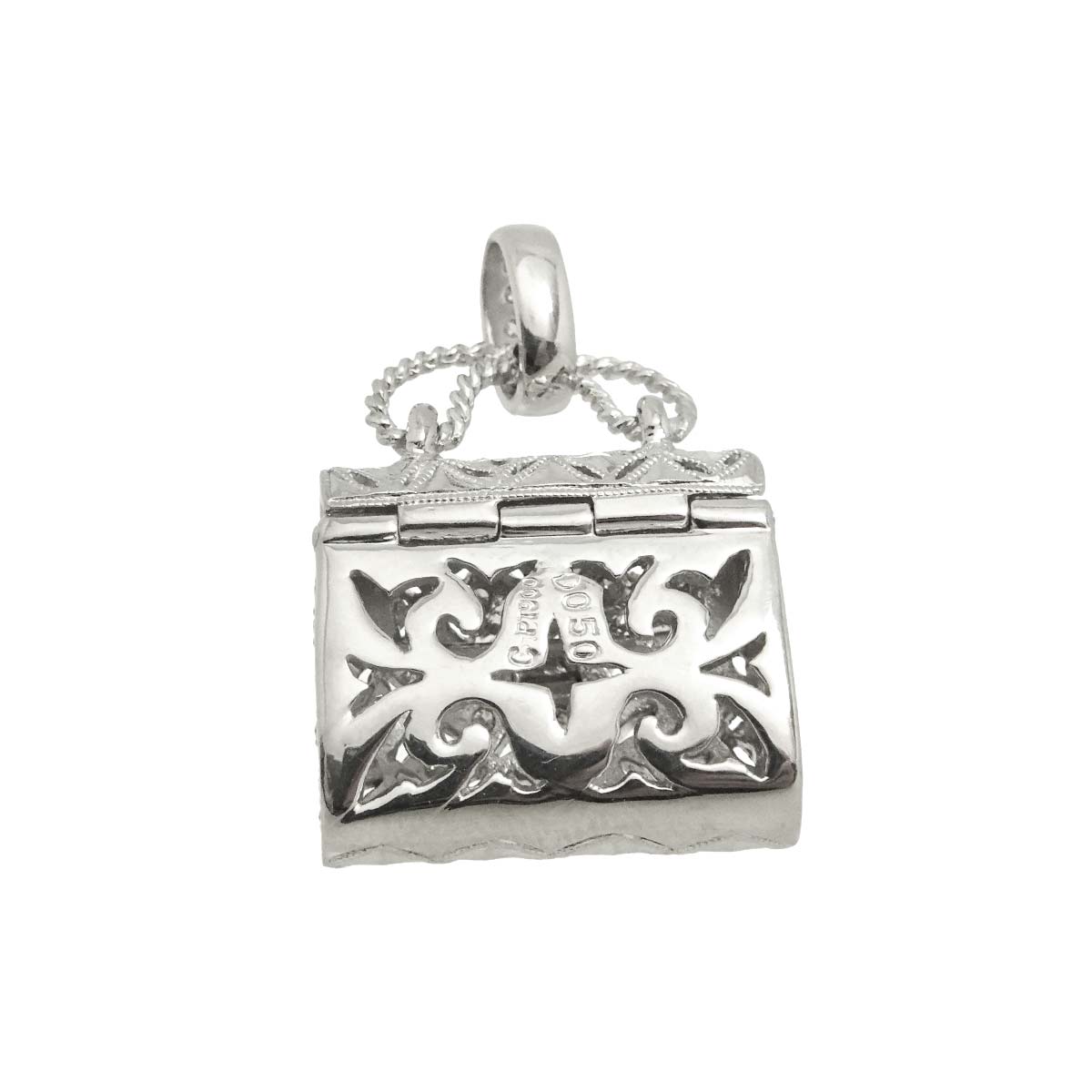 Diamond 0.50ct Pendant Top Pt Platinum