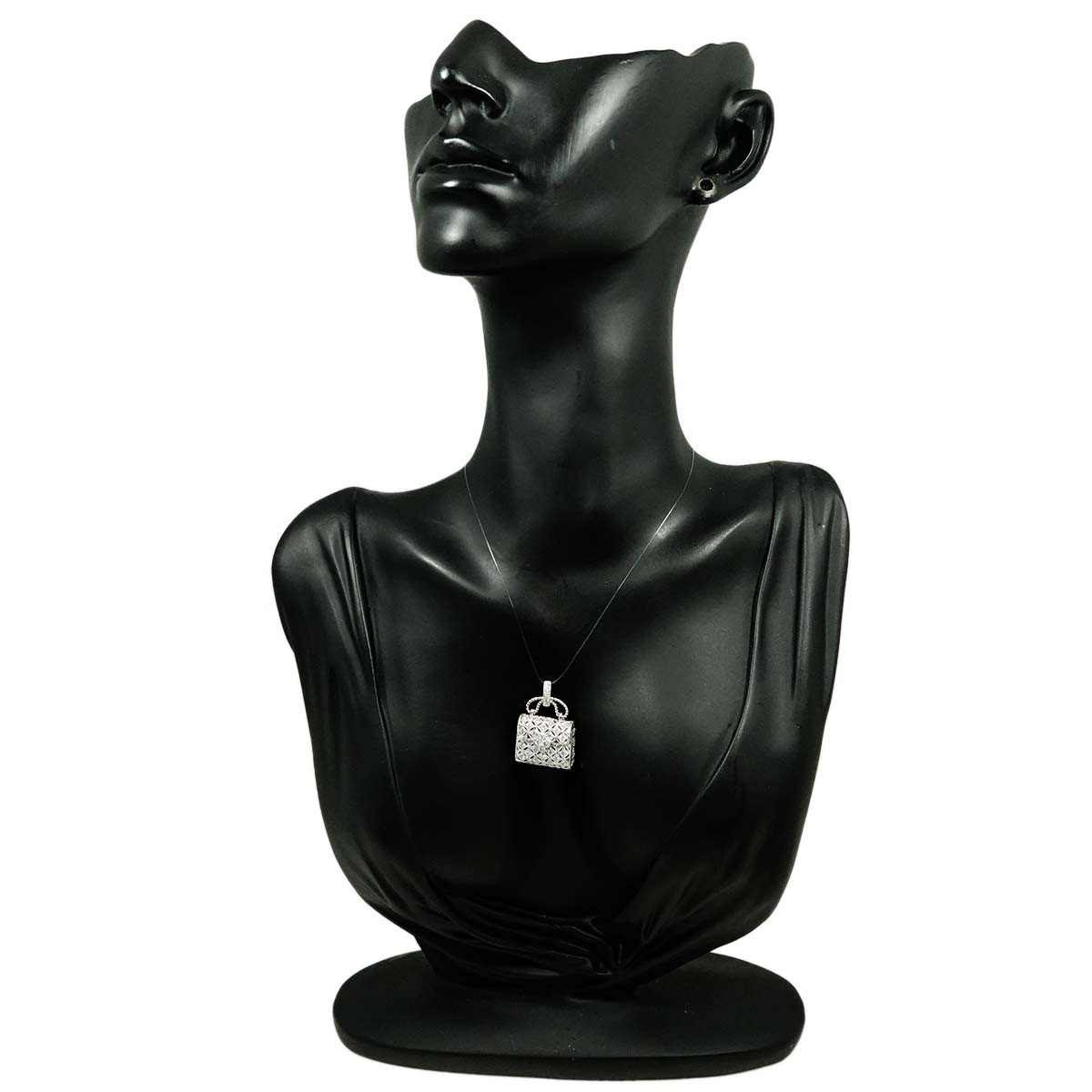 Diamond 0.50ct Pendant Top Pt Platinum