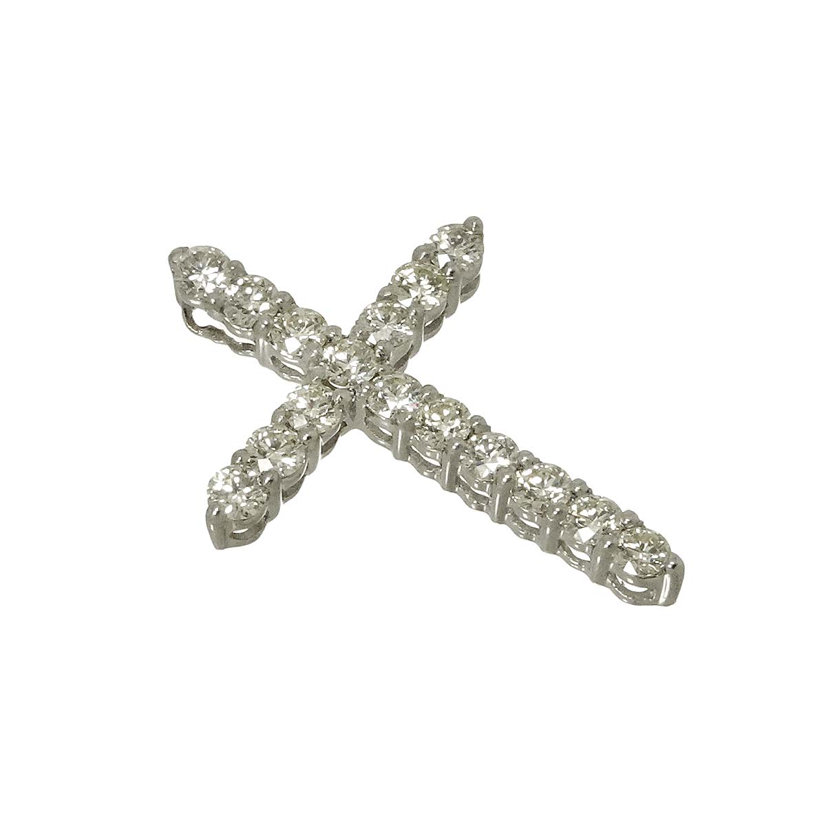 Diamond 1.00ct Pendant Top Pt Platinum