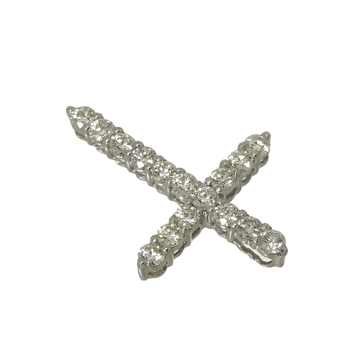 Diamond 1.00ct Pendant Top Pt Platinum