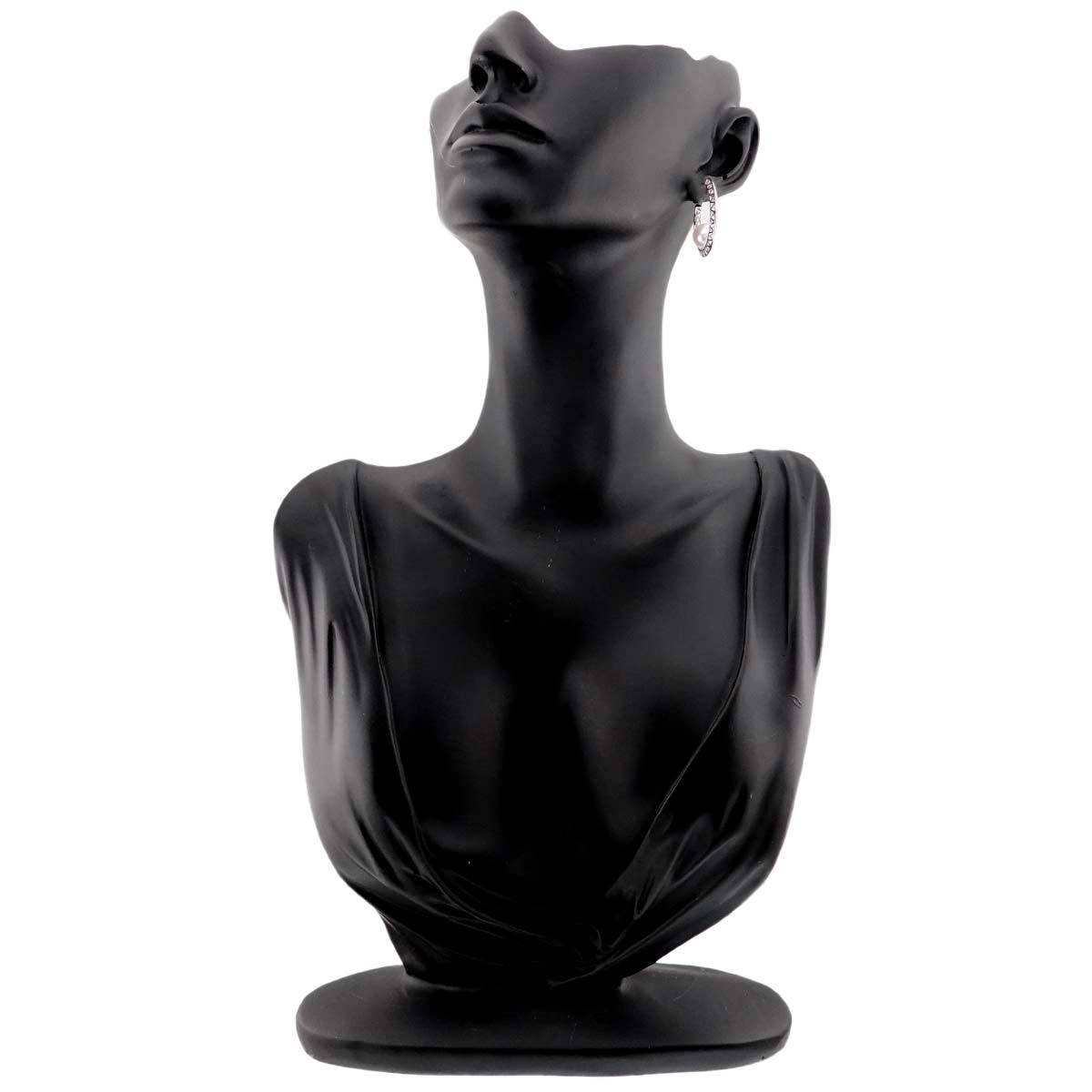 Akoya Pearl 8.1mm Earrings Pierced 18K WG 750