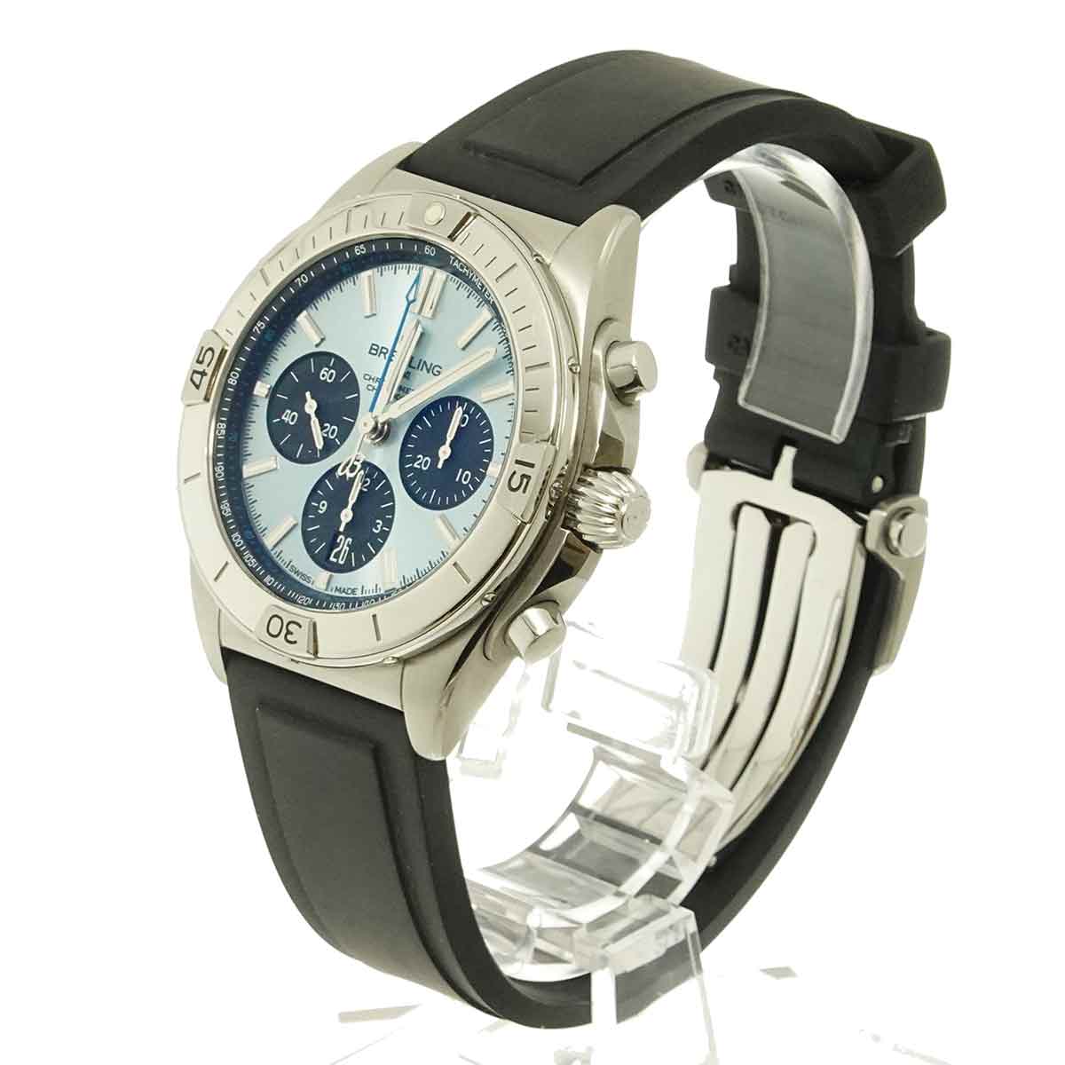 Chronomat B01 42 PB0134 Automatic Ice Blue Dial Mens Watch