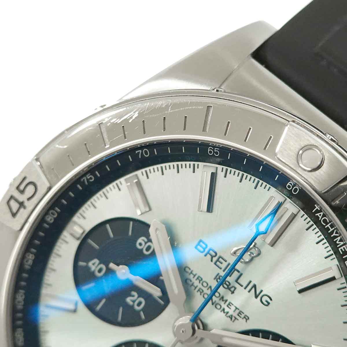 Chronomat B01 42 PB0134 Automatic Ice Blue Dial Mens Watch