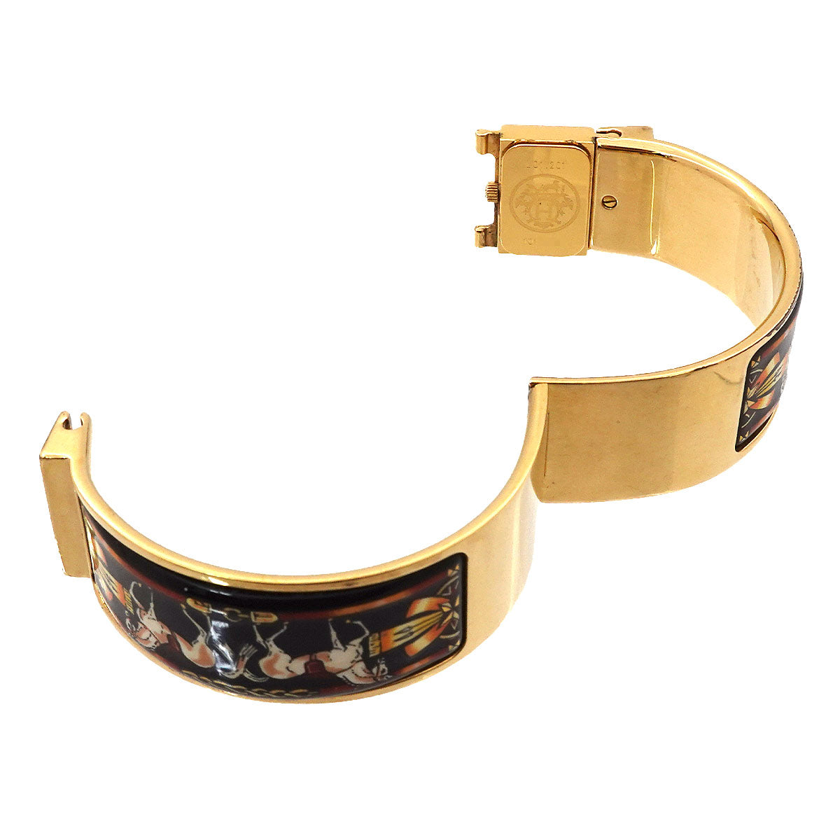 Loquet LO1.201 Quartz Gold Dial Ladies Bngle Watch
