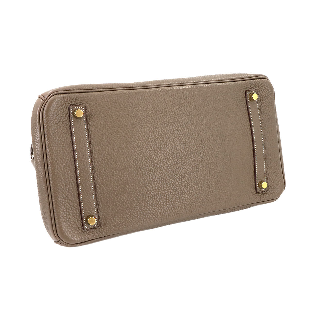 Birkin 35 Hand Bag Veau Togo Etoupe Purse Beige