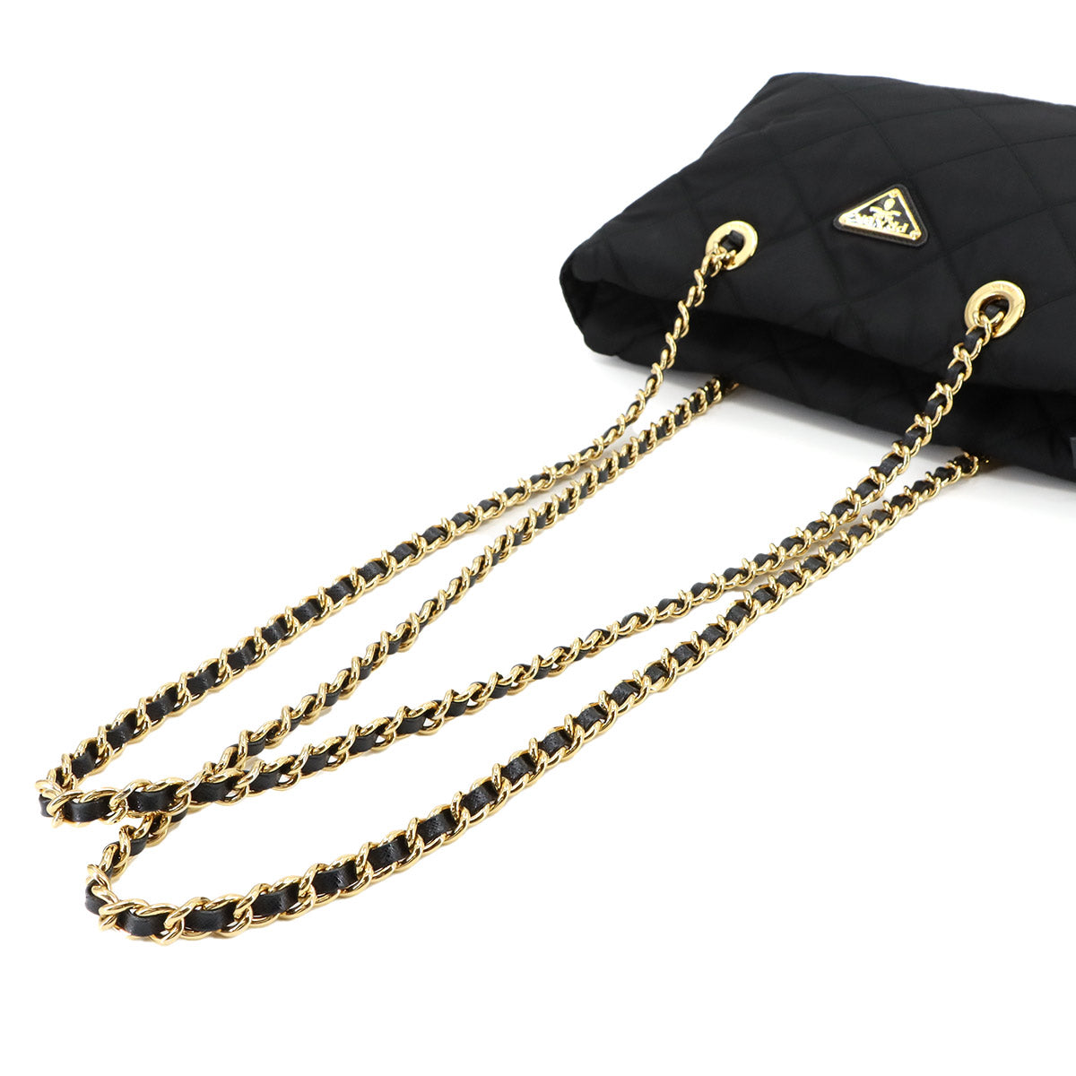 Re-Edition 1995 Shoulder Bag Nylon Leather Black 1BG529