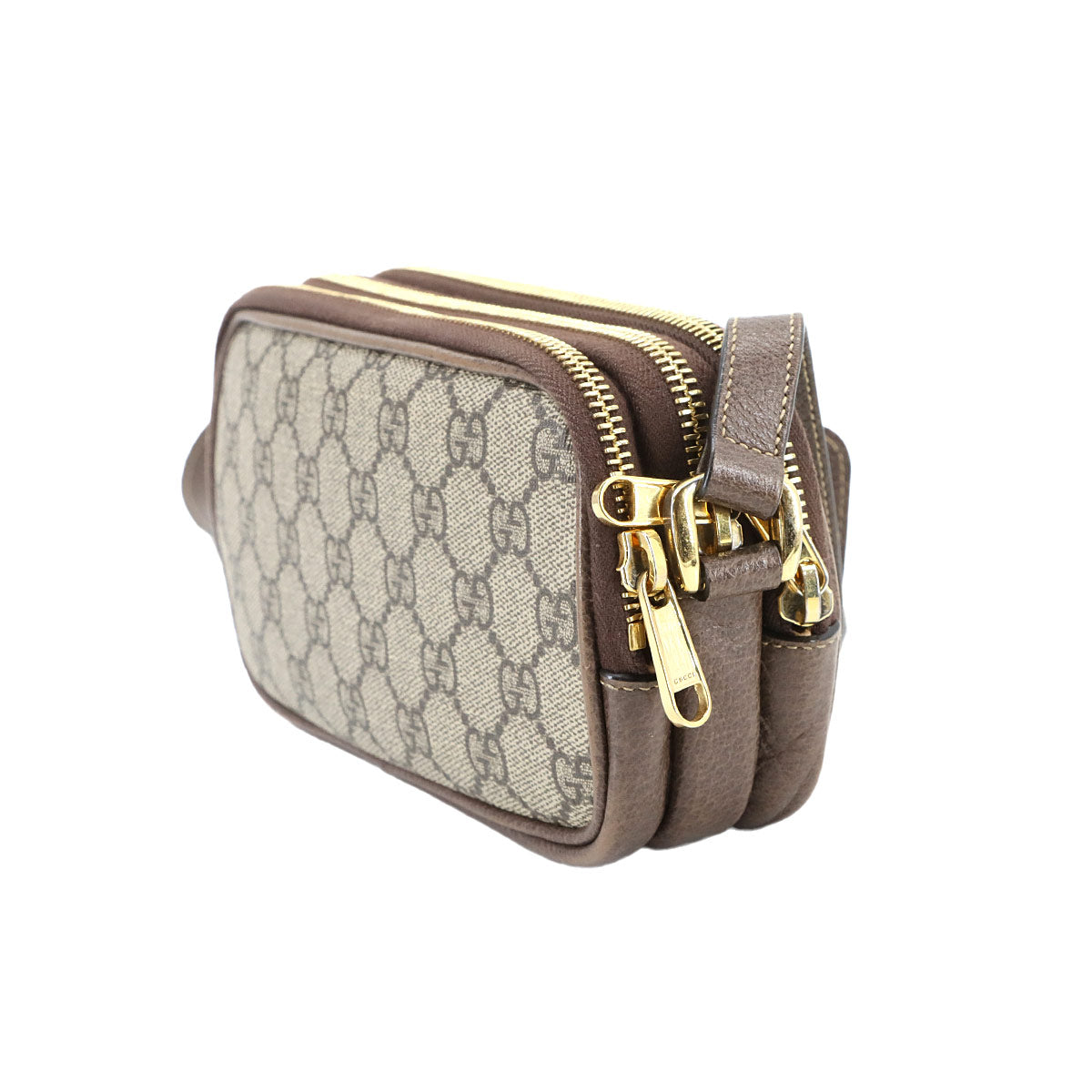 Ophidia Mini Shoulder Bag GG Supreme Canvas Beige Brown 546597