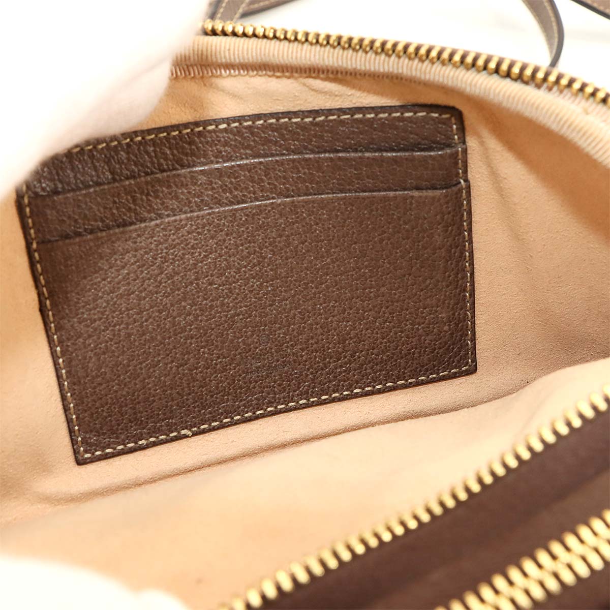 Ophidia Mini Shoulder Bag GG Supreme Canvas Beige Brown 546597