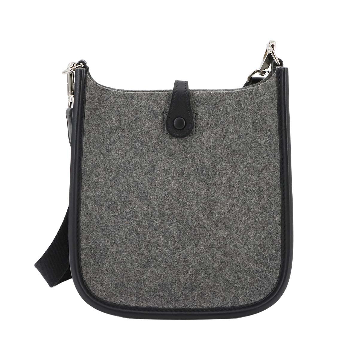 Evelyne TPM Shoulder Bag Felt Swift Gris Moyen Black Y Purse
