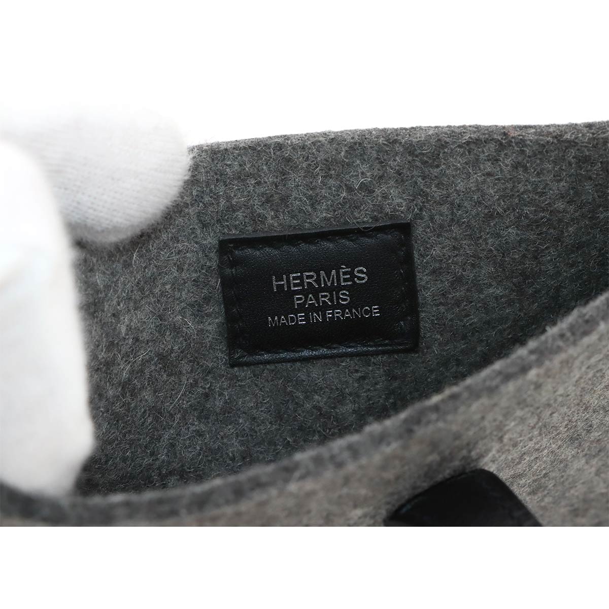 Evelyne TPM Shoulder Bag Felt Swift Gris Moyen Black Y Purse