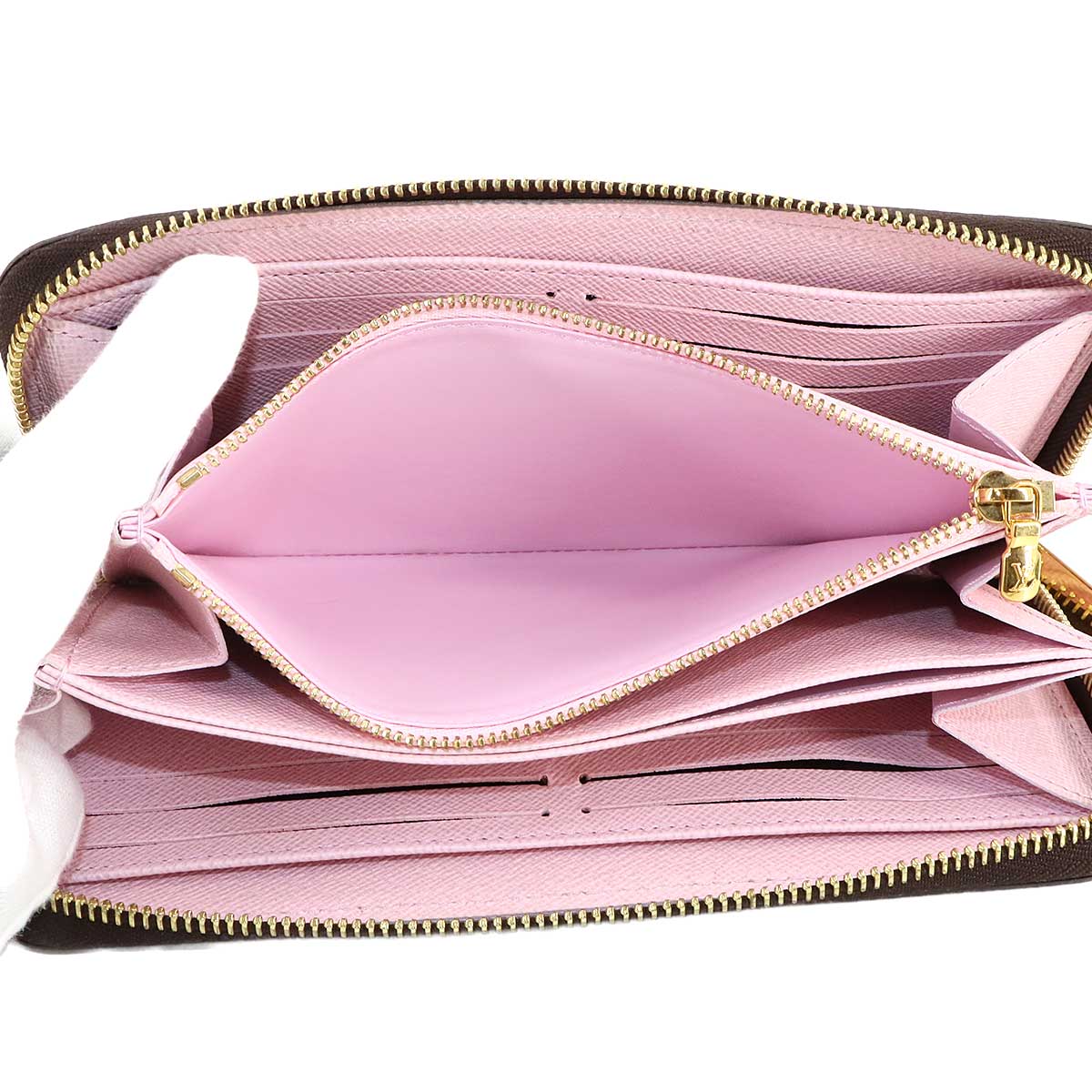 LV x TM Zippy Wallet Sakura Brown M13433 Purse