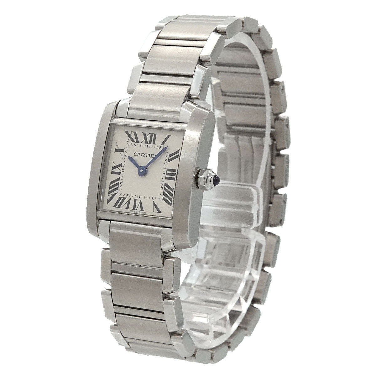 Tank Francaise SM W51008Q3 Quartz Cream Dial Ladies Watch