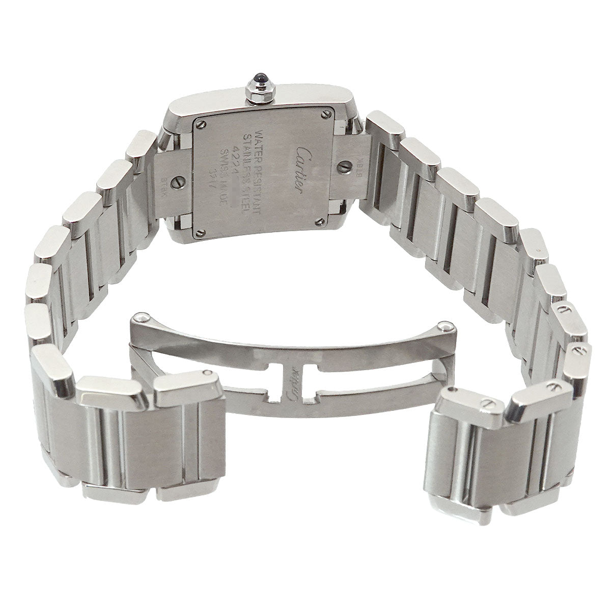 Tank Francaise SM W51008Q3 Quartz Cream Dial Ladies Watch