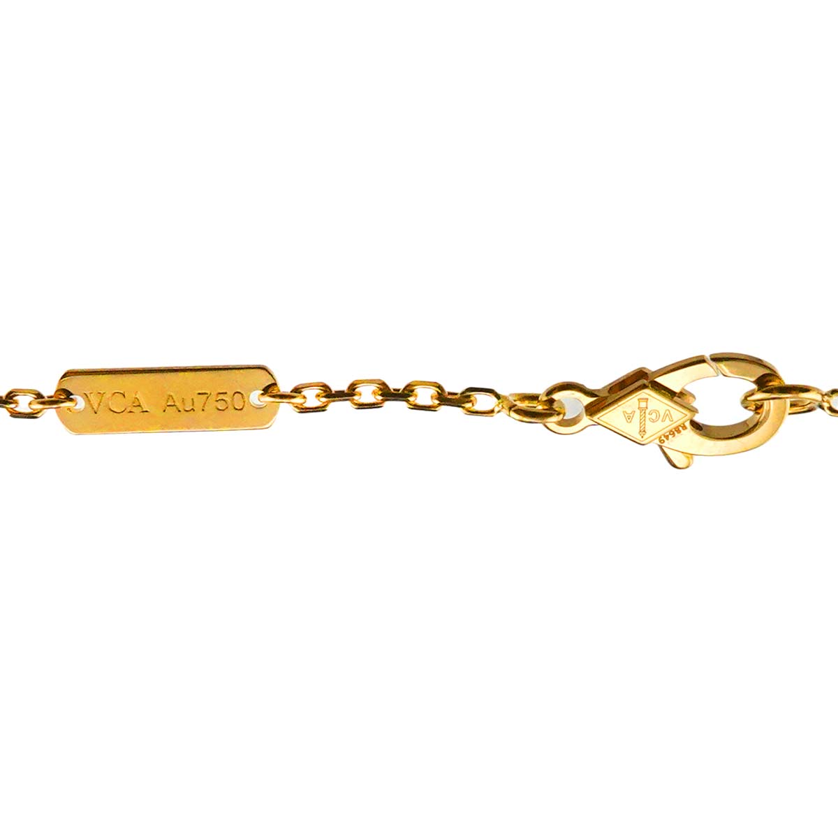 Vintage Alhambra Necklace 18K YG 750