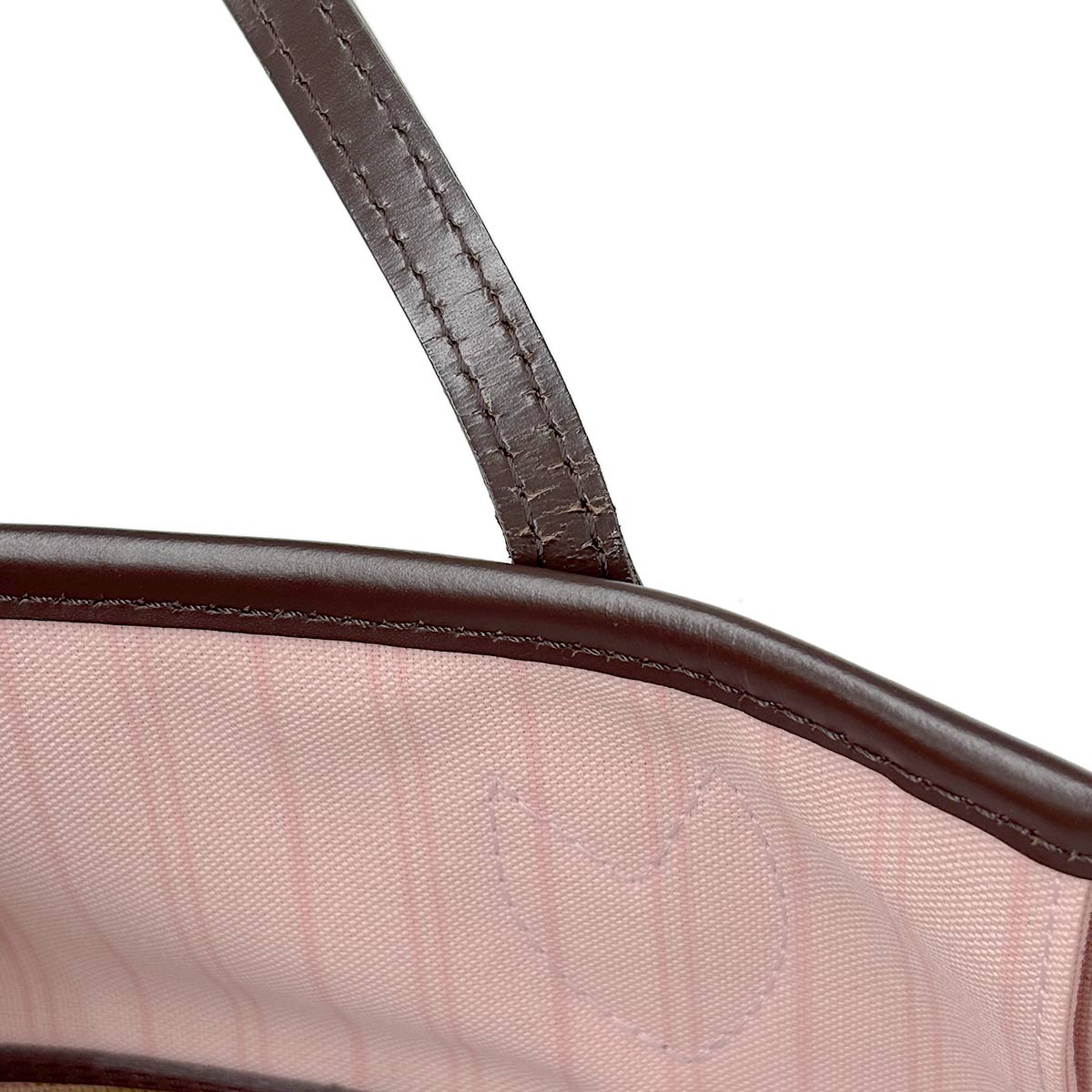 Damier Neverfull MM Tote Bag Rose Ballerine N41603 Purse