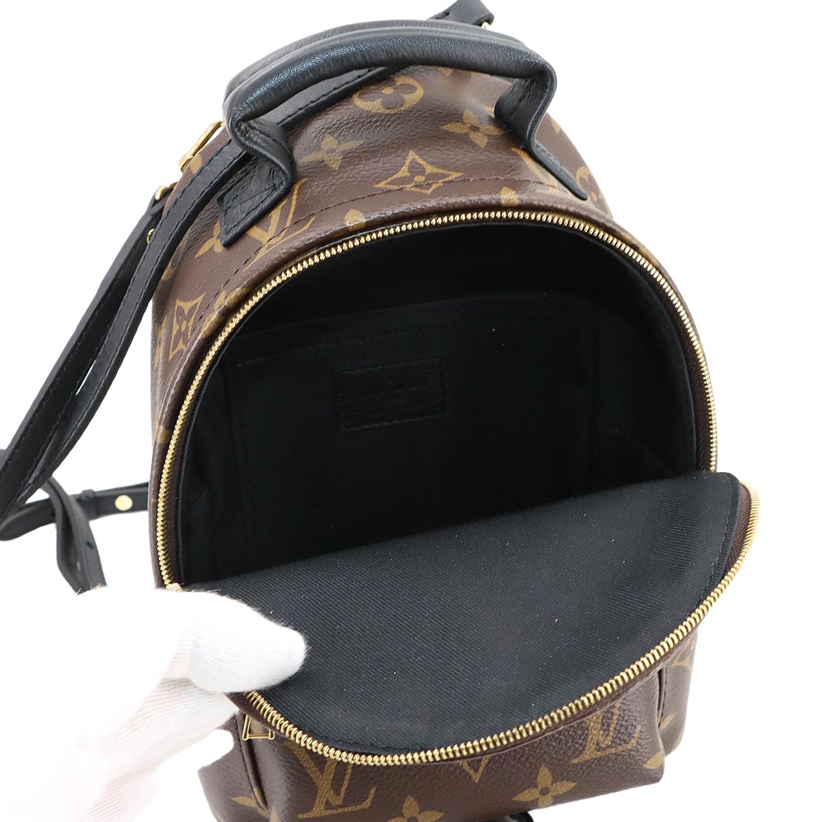 Monogram Palm Springs Backpack Mini M44873 Brown Purse