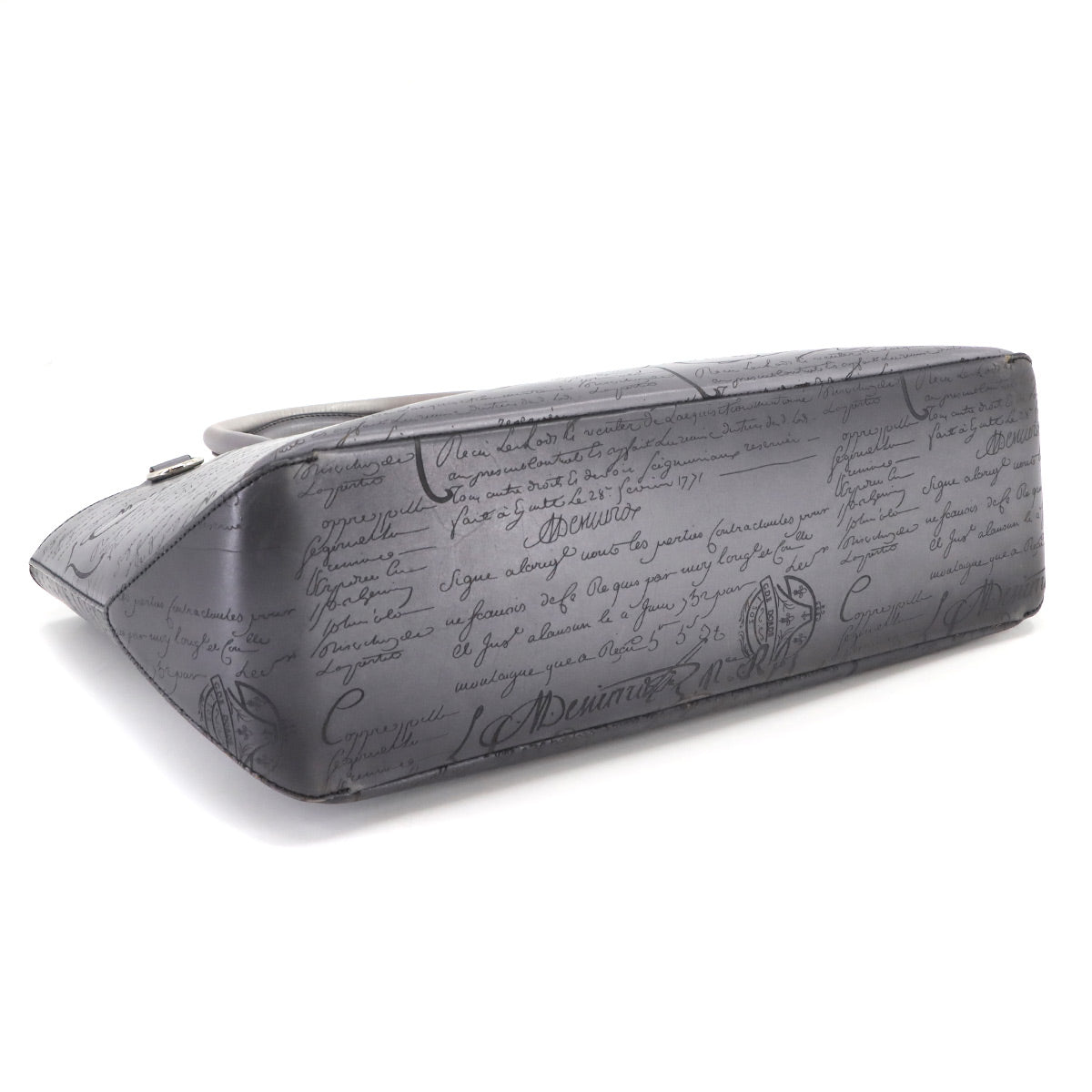 Calligraphy Toujours Mini Tote Bag Light Alluminio Grey