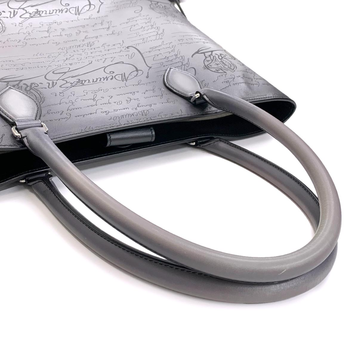 Calligraphy Toujours Mini Tote Bag Light Alluminio Grey