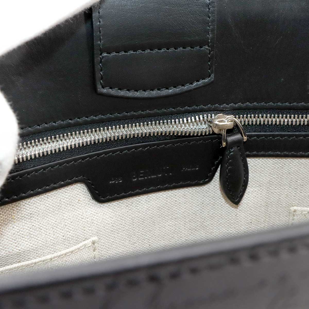 Calligraphy Toujours Mini Tote Bag Light Alluminio Grey