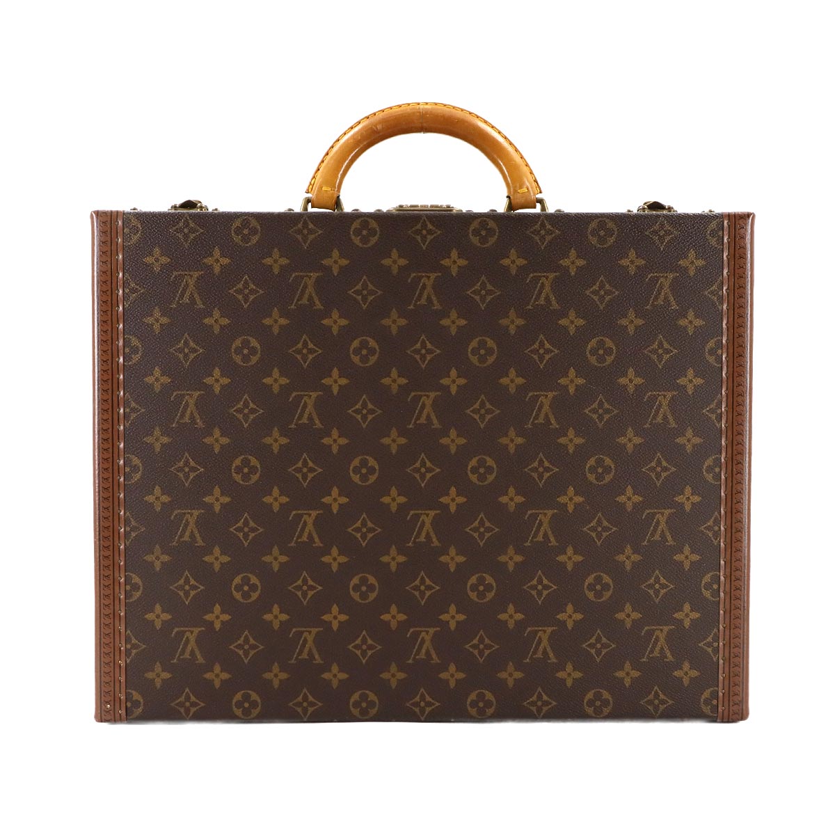 Monogram President Classeur Trunk Case Brown M53012