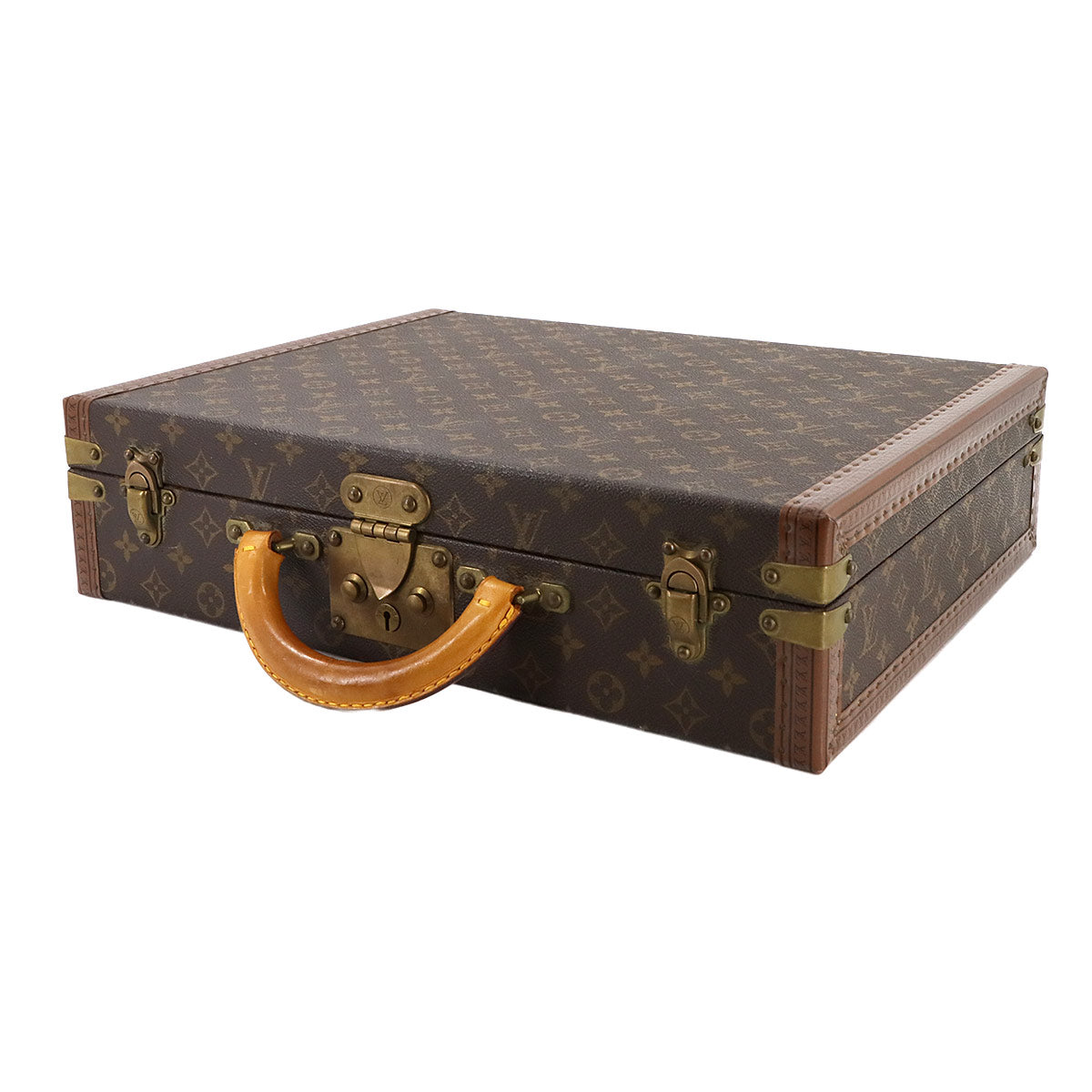 Monogram President Classeur Trunk Case Brown M53012