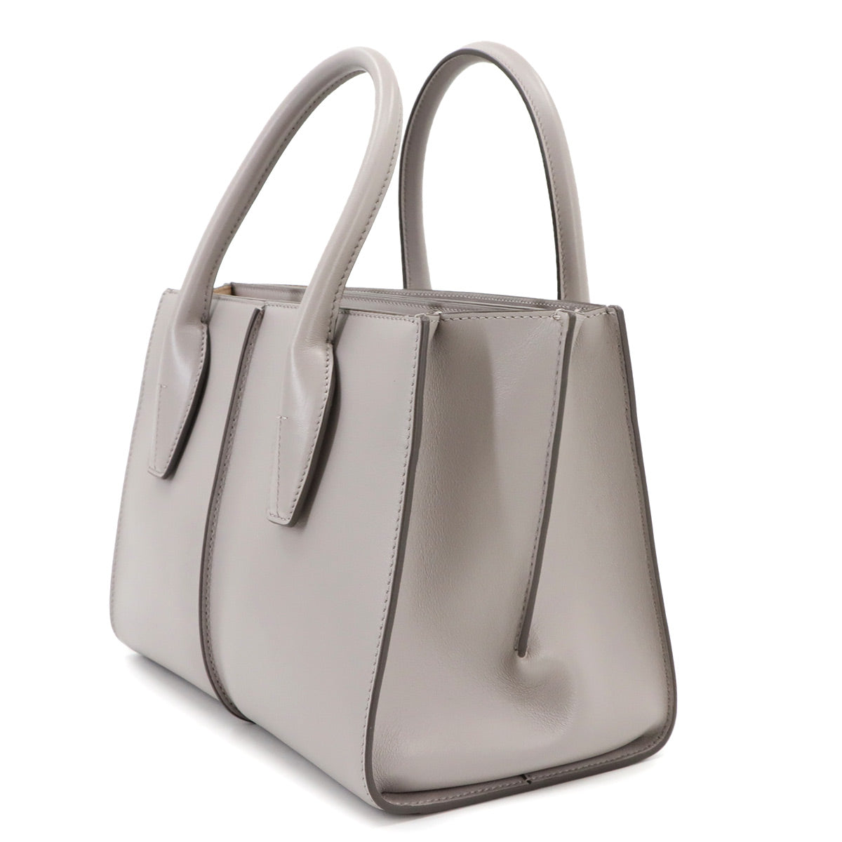 Holly Bag Small Hand Shoulder Bag Leather Gray Purse