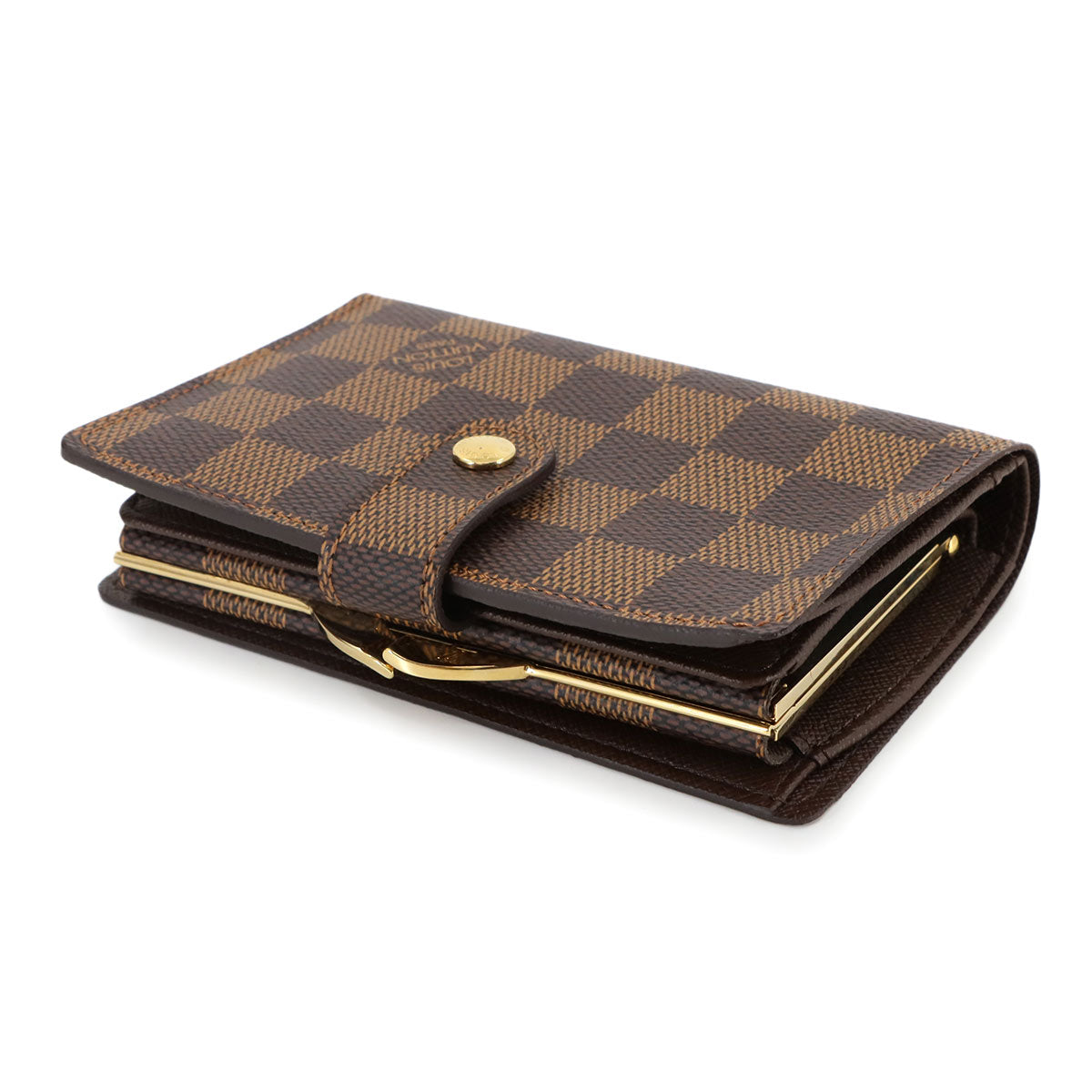 Damier Viennois Wallet Ebene Brown N61674