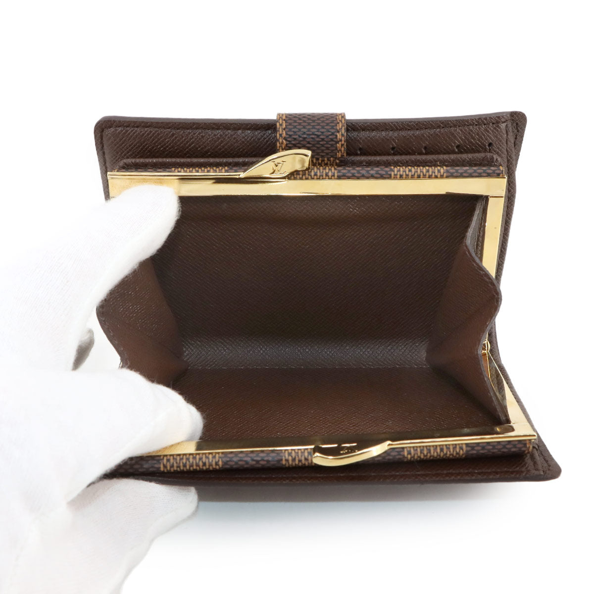 Damier Viennois Wallet Ebene Brown N61674