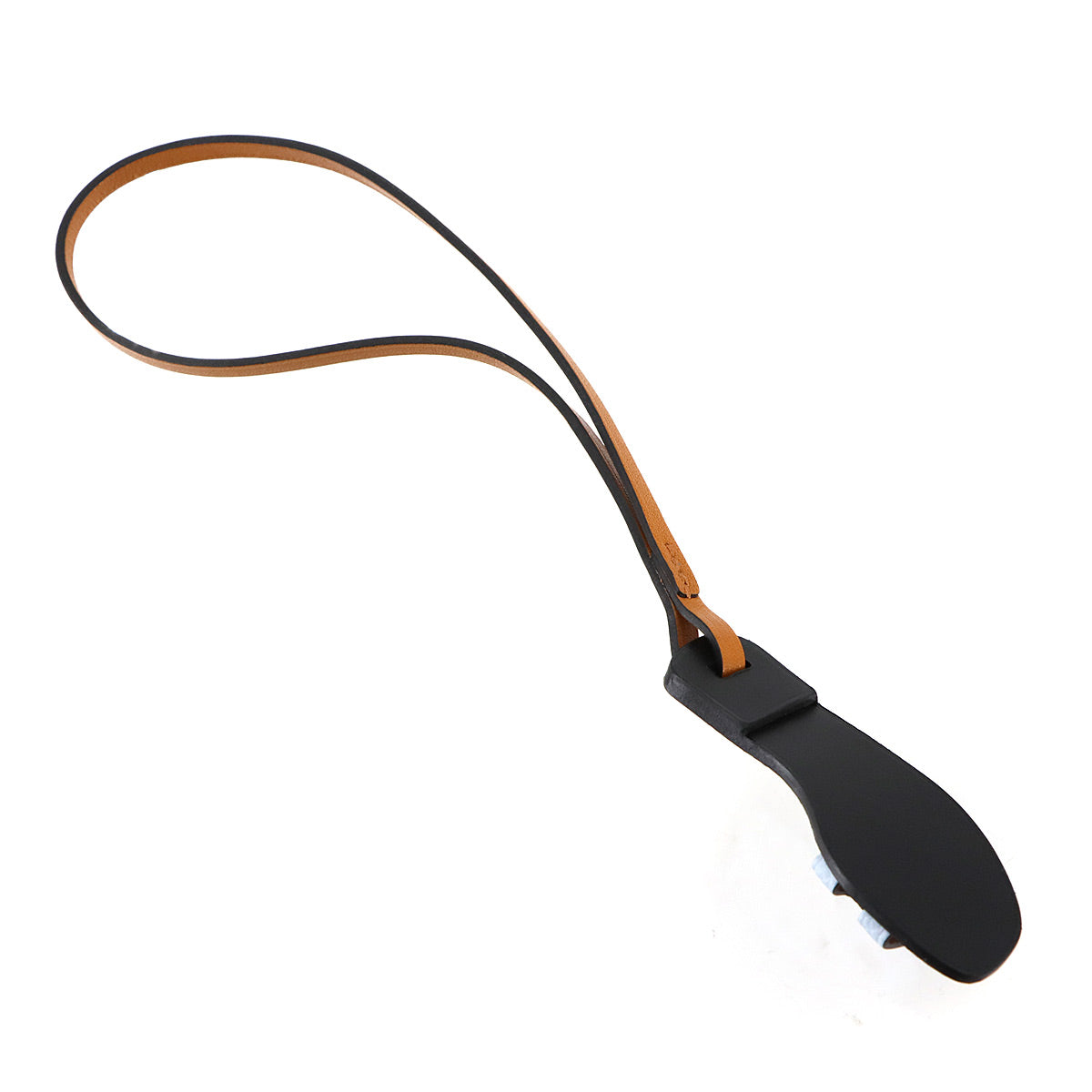 OranNano Bag Charm Epsom Veau Butler Vache Hunter Blue Brume