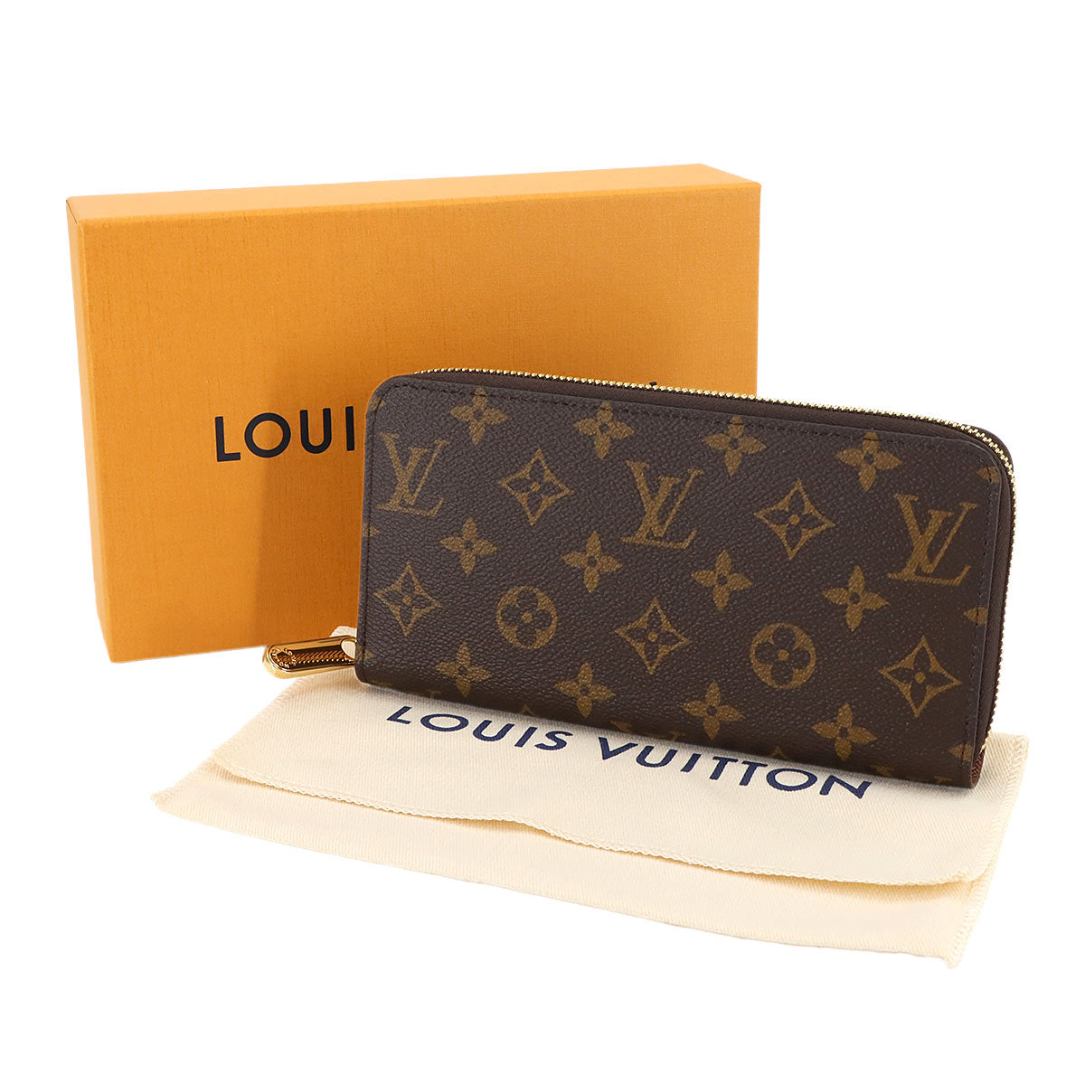 Monogram Zippy Wallet Brown M42616 Purse