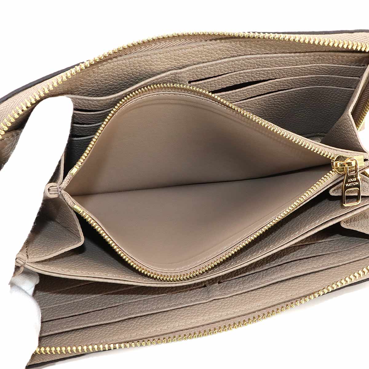 Monogram Empreinte Zippy Wallet Leather Turtledove M69034