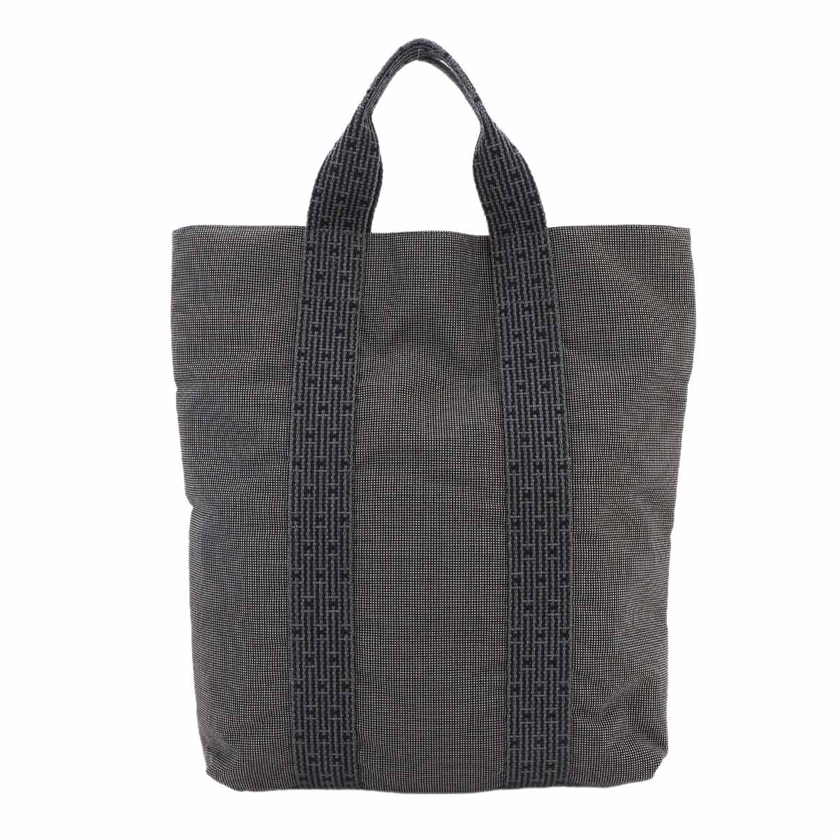 Herline Cabas Tote Bag Canvas Gray Purse