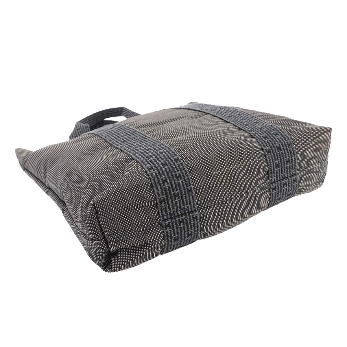 Herline Cabas Tote Bag Canvas Gray Purse