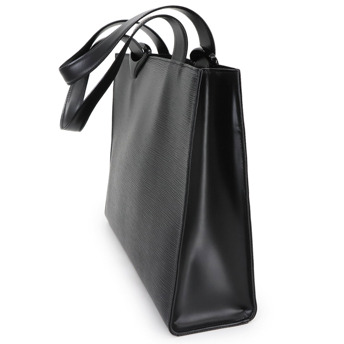 Epi Gemo Tote Bag Leather Noir Black M52452 Purse