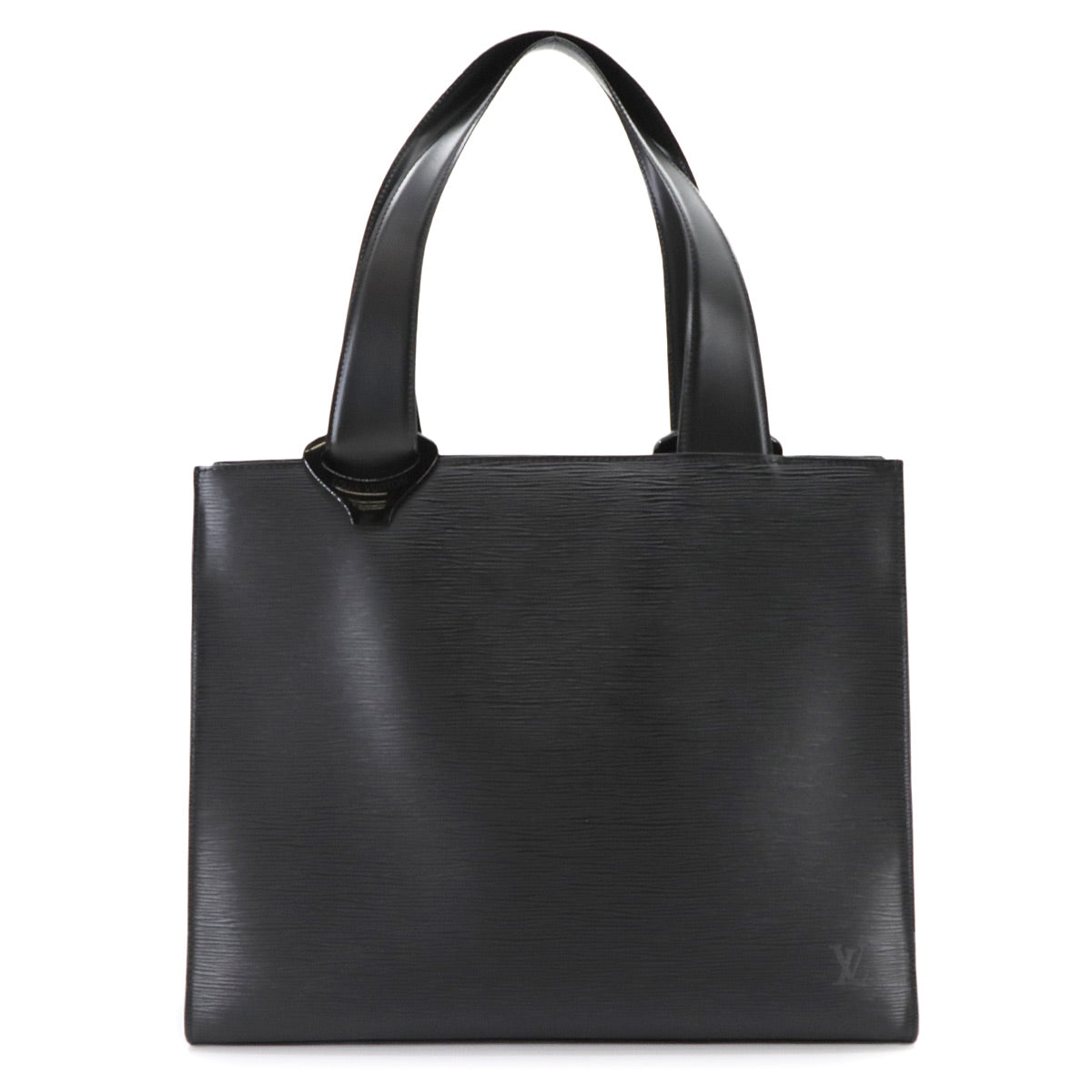 Epi Gemo Tote Bag Leather Noir Black M52452 Purse