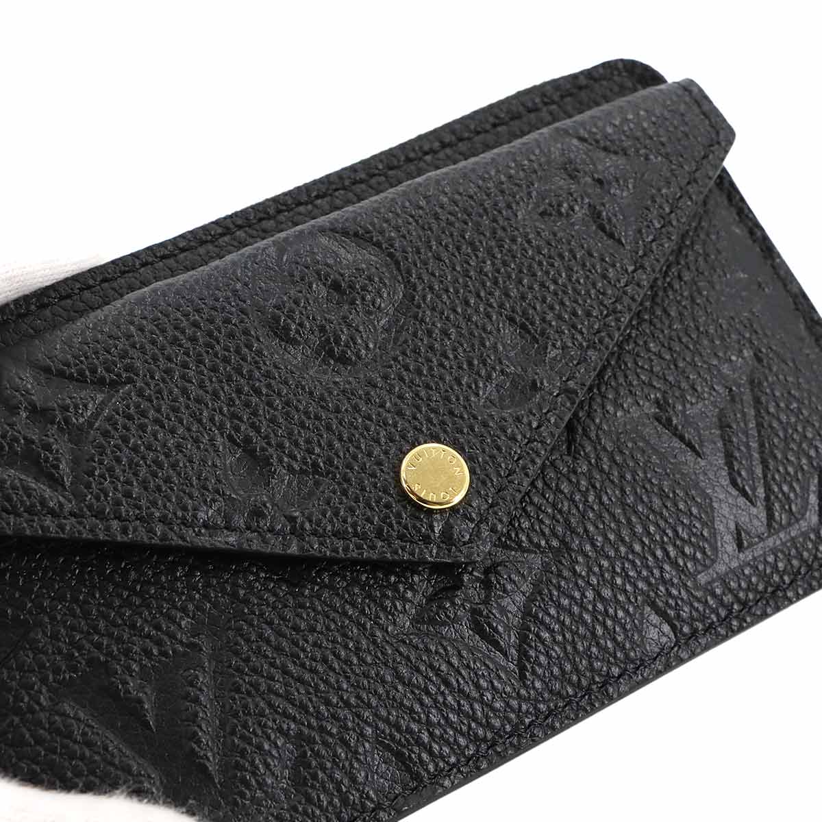 Monogram Empreinte Card Holder Recto Verso Noir M69421