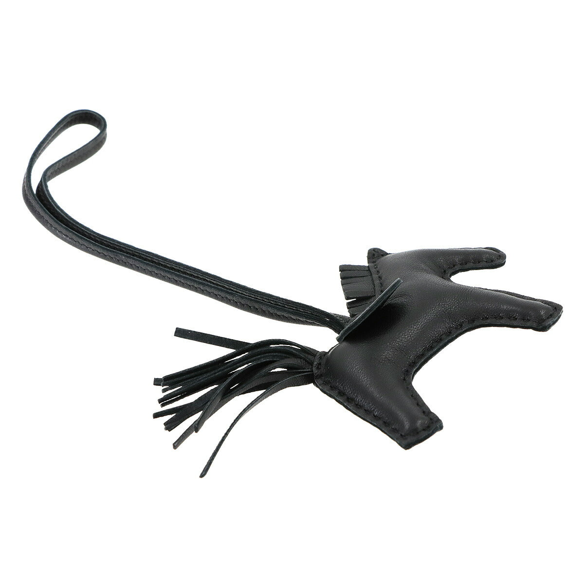 Rodeo PM Bag Charm Agneau Milo So Black