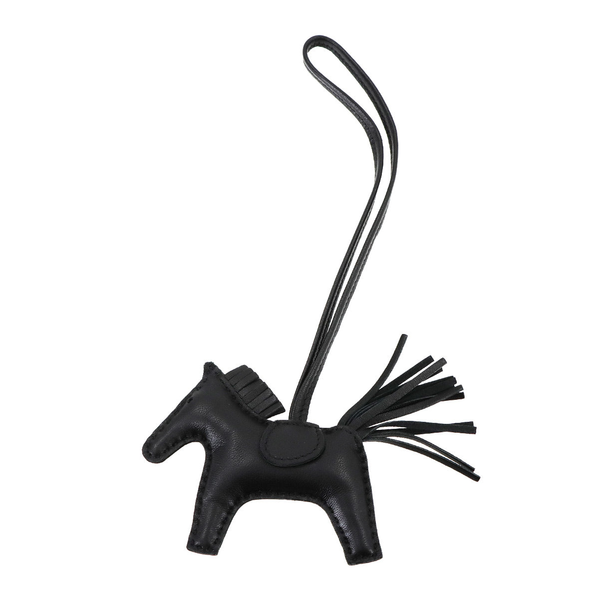 Rodeo PM Bag Charm Agneau Milo So Black