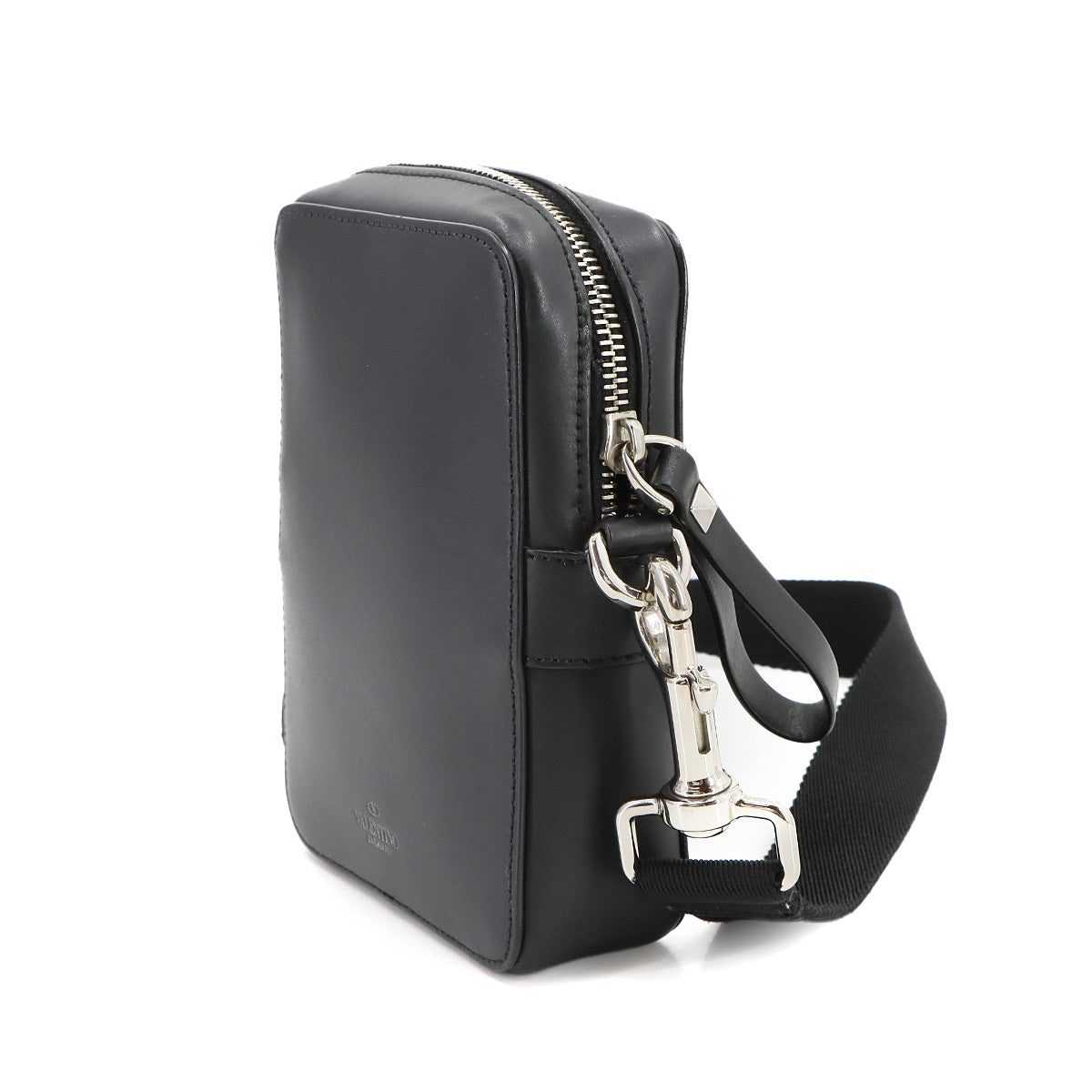 VLTN Logo Small Cross body Shoulder Bag Leather